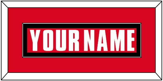 Canada Men’s Hockey Nameplate - 2002 Olympics Road Red - Essential Tier 2