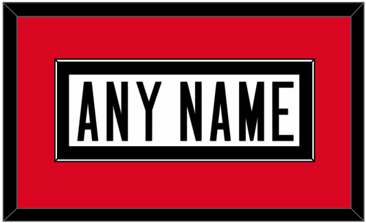 Canada Men’s Hockey Nameplate - 2006 Olympics Home White - Essential Tier 2