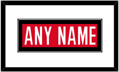 Canada Men’s Hockey Nameplate - 2006 Olympics Road Red - Essential Tier 1