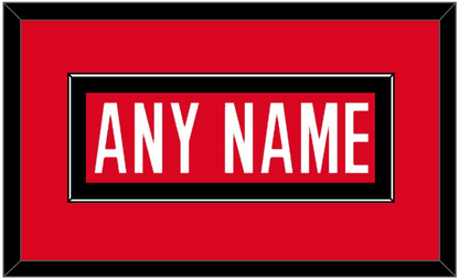 Canada Men’s Hockey Nameplate - 2006 Olympics Road Red - Essential Tier 2