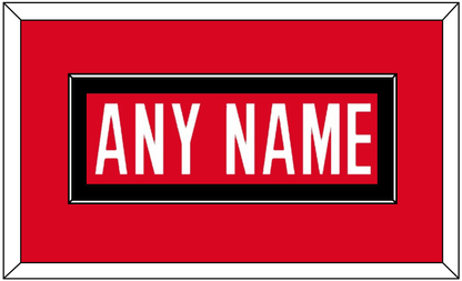 Canada Men’s Hockey Nameplate - 2006 Olympics Road Red - Essential Tier 2