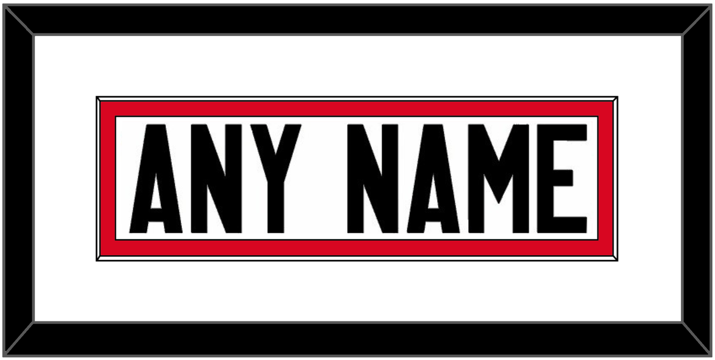 Canada Men’s Hockey Nameplate - 2014 Olympics Home White - Essential Tier 1