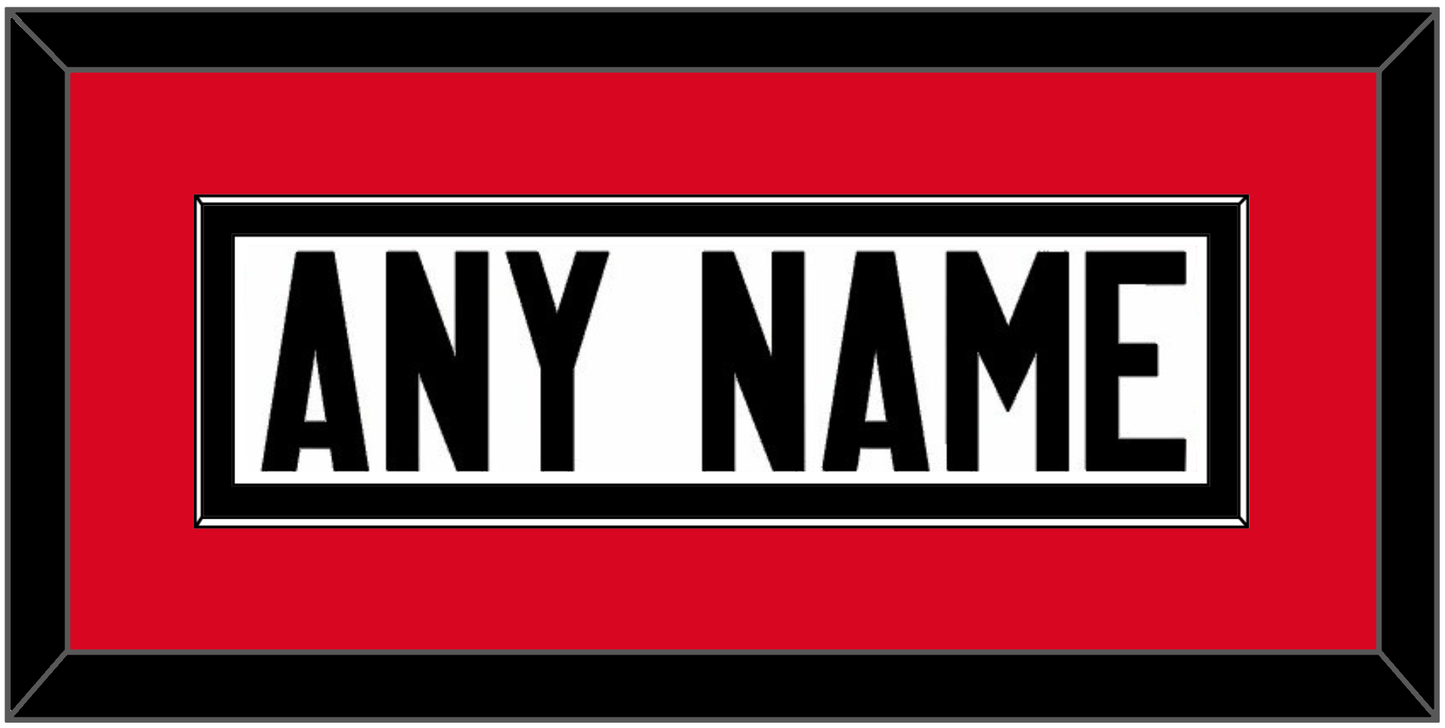 Canada Men’s Hockey Nameplate - 2014 Olympics Home White - Essential Tier 2