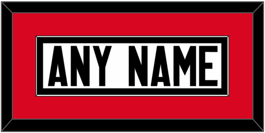 Canada Men’s Hockey Nameplate - 2014 Olympics Home White - Essential Tier 2