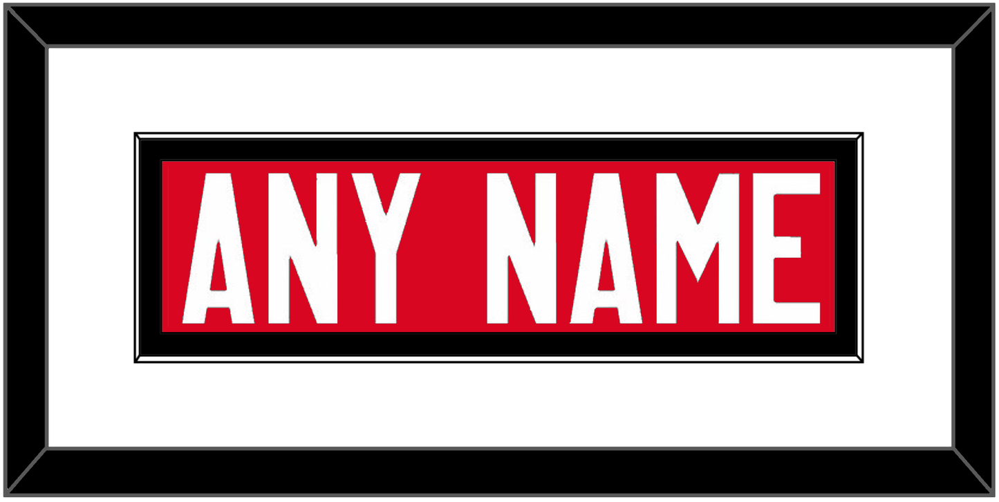 Canada Men’s Hockey Nameplate - 2014 Olympics Road Red - Essential Tier 1