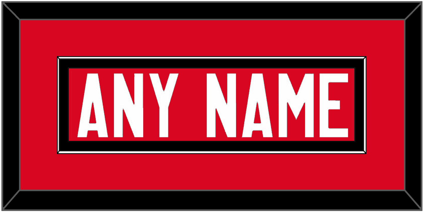 Canada Men’s Hockey Nameplate - 2014 Olympics Road Red - Essential Tier 2