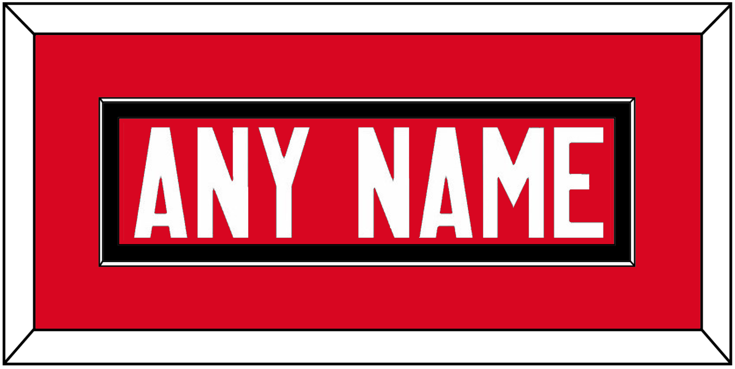 Canada Men’s Hockey Nameplate - 2014 Olympics Road Red - Essential Tier 2