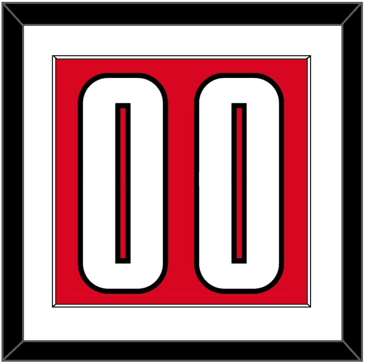 Canada Men’s Hockey Number - 2002 Olympics Road Red - Essential Tier 1