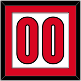 Canada Men’s Hockey Number - 2006 Olympics Home White - Single Mat 1