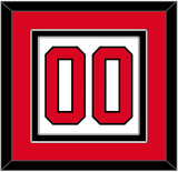 Canada Men’s Hockey Number - 2014 Olympics Home White - Double Mat 2