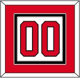 Canada Men’s Hockey Number - 2014 Olympics Home White - Double Mat 2