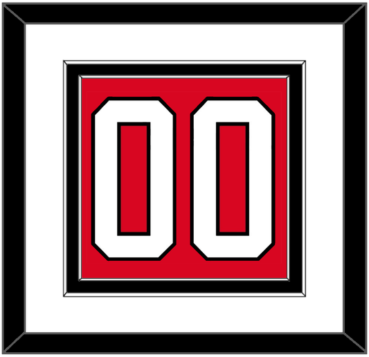 Canada Men’s Hockey Number - 2014 Olympics Road Red - Signature Tier 1