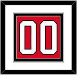 Canada Men’s Hockey Number - 2014 Olympics Road Red - Double Mat 1