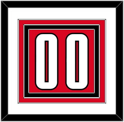 Canada Men’s Hockey Number - 2002 Olympics Road Red - Premier Tier 1