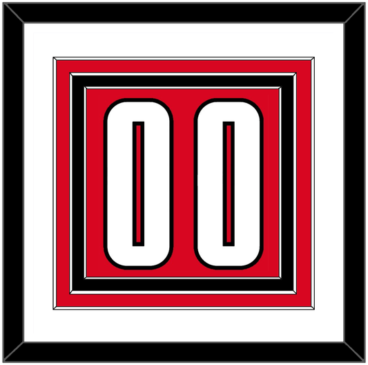 Canada Men’s Hockey Number - 2002 Olympics Road Red - Premier Tier 1
