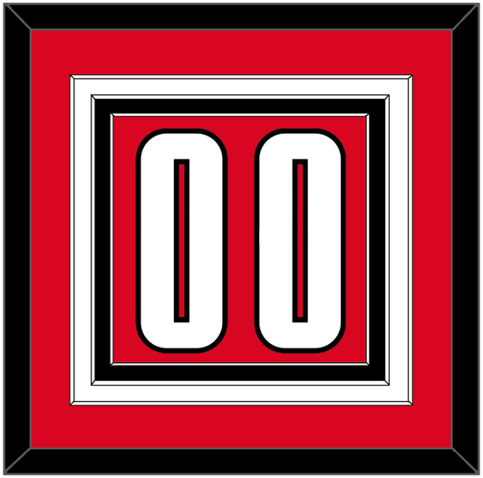 Canada Men’s Hockey Number - 2002 Olympics Road Red - Premier Tier 2