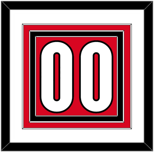 Canada Men’s Hockey Number - 2006 Olympics Road Red - Premier Tier 1