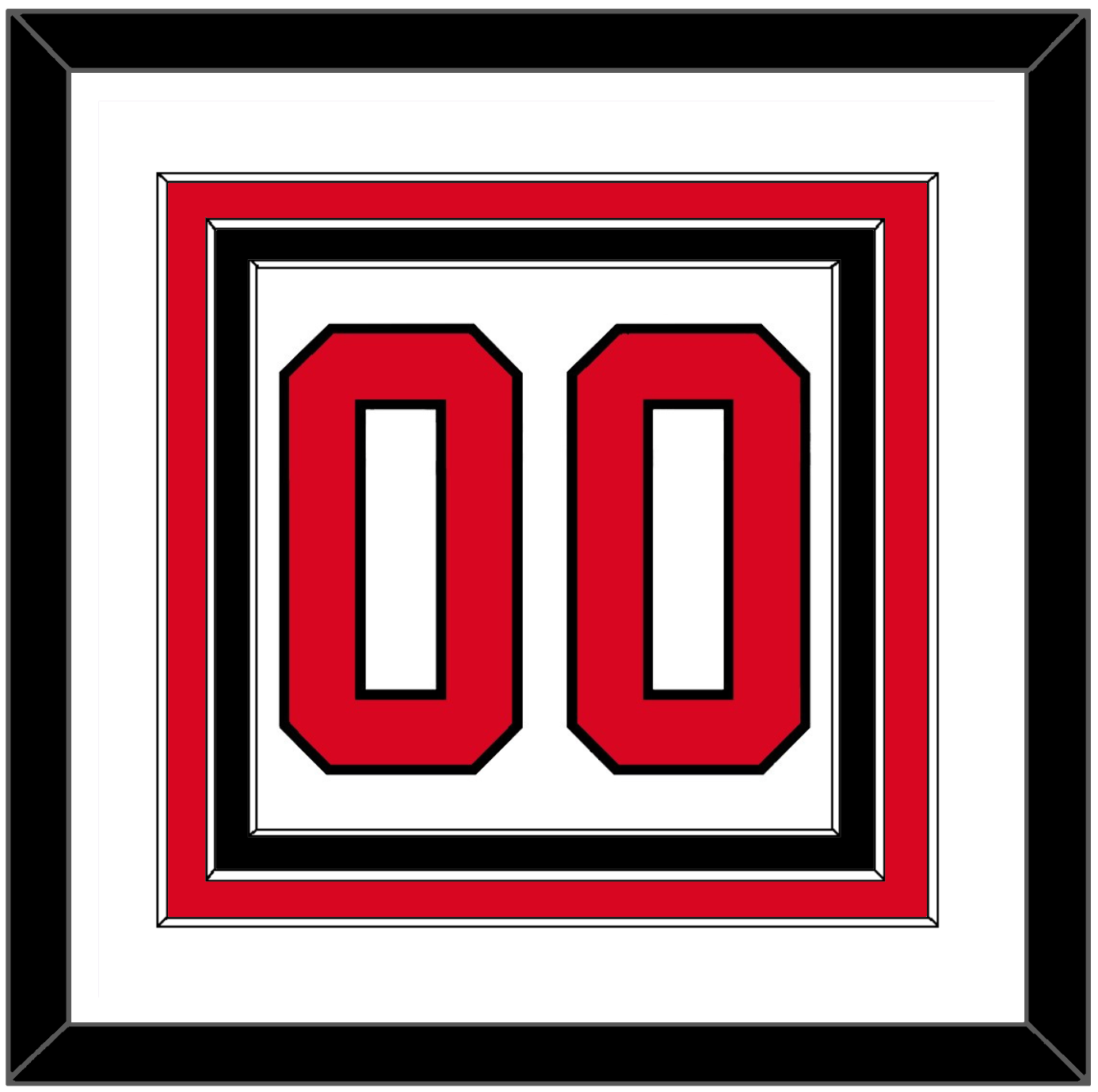 Canada Men’s Hockey Number - 2014 Olympics Home White - Premier Tier 1