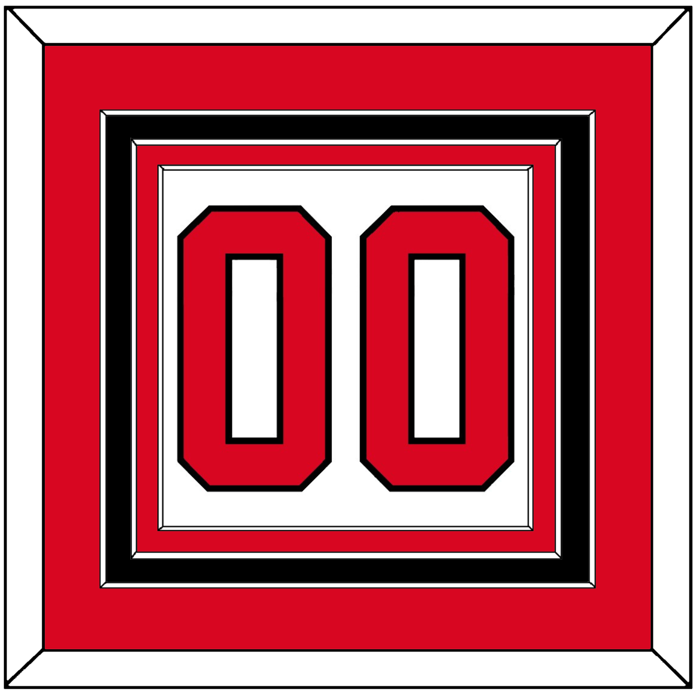 Canada Men’s Hockey Number - 2014 Olympics Home White - Premier Tier 2