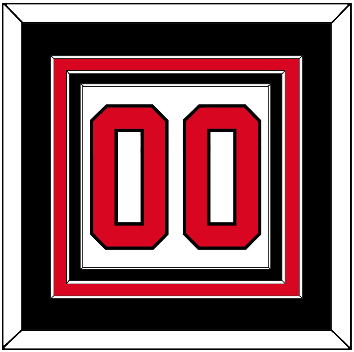 Canada Men’s Hockey Number - 2014 Olympics Home White - Premier Tier 3