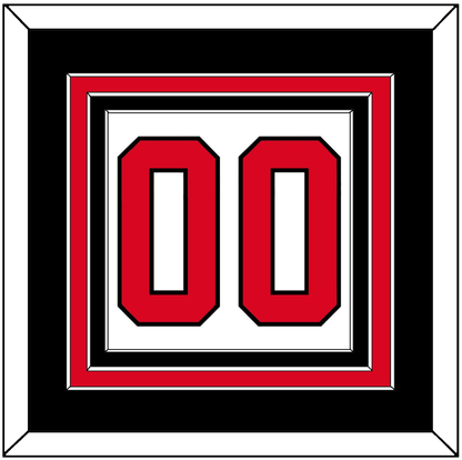 Canada Men’s Hockey Number - 2014 Olympics Home White - Premier Tier 3