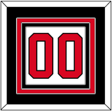 Canada Men’s Hockey Number - 2014 Olympics Home White - Triple Mat 3