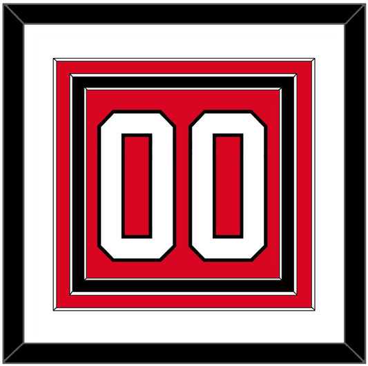 Canada Men’s Hockey Number - 2010 Olympics Road Red - Premier Tier 1