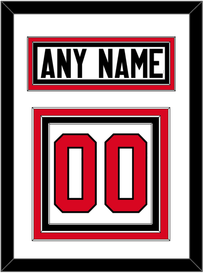 Canada Men's Hockey Nameplate & Number (Back) - 2014 Olympics Home White - Premier Tier 1