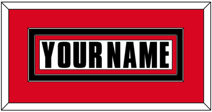 Canada Men’s Hockey Nameplate - 2002 Olympics Home White - Signature Tier 2