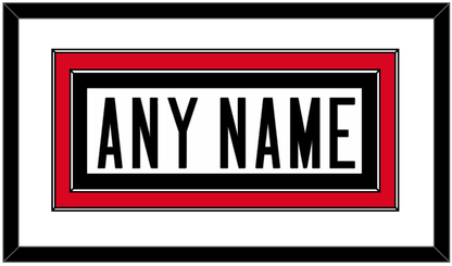 Canada Men’s Hockey Nameplate - 2006 Olympics Home White - Signature Tier 1