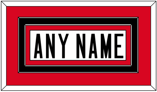 Canada Men’s Hockey Nameplate - 2006 Olympics Home White - Signature Tier 2