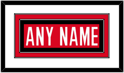 Canada Men’s Hockey Nameplate - 2006 Olympics Road Red - Signature Tier 1