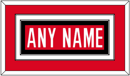 Canada Men’s Hockey Nameplate - 2006 Olympics Road Red - Signature Tier 2