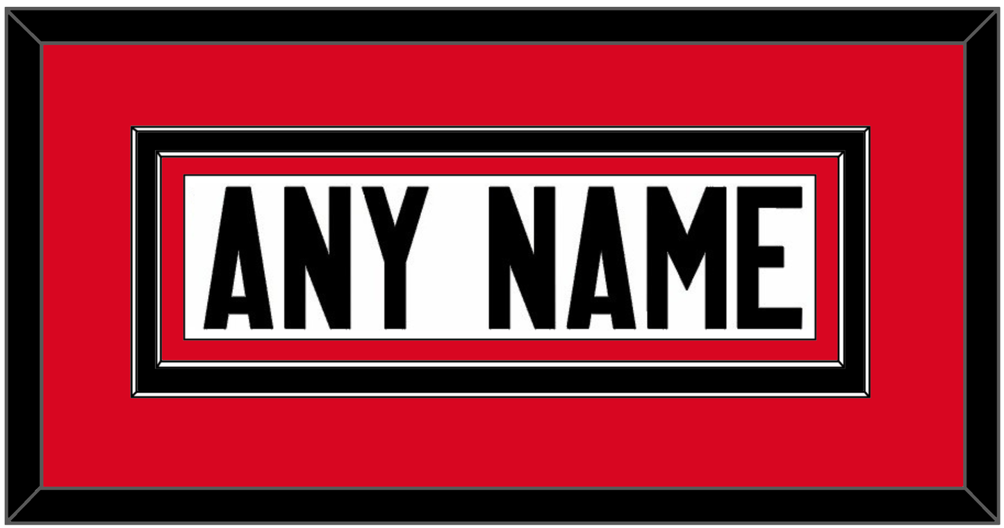 Canada Men’s Hockey Nameplate - 2014 Olympics Home White - Signature Tier 2
