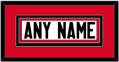 Canada Men’s Hockey Nameplate - 2014 Olympics Home White - Signature Tier 2