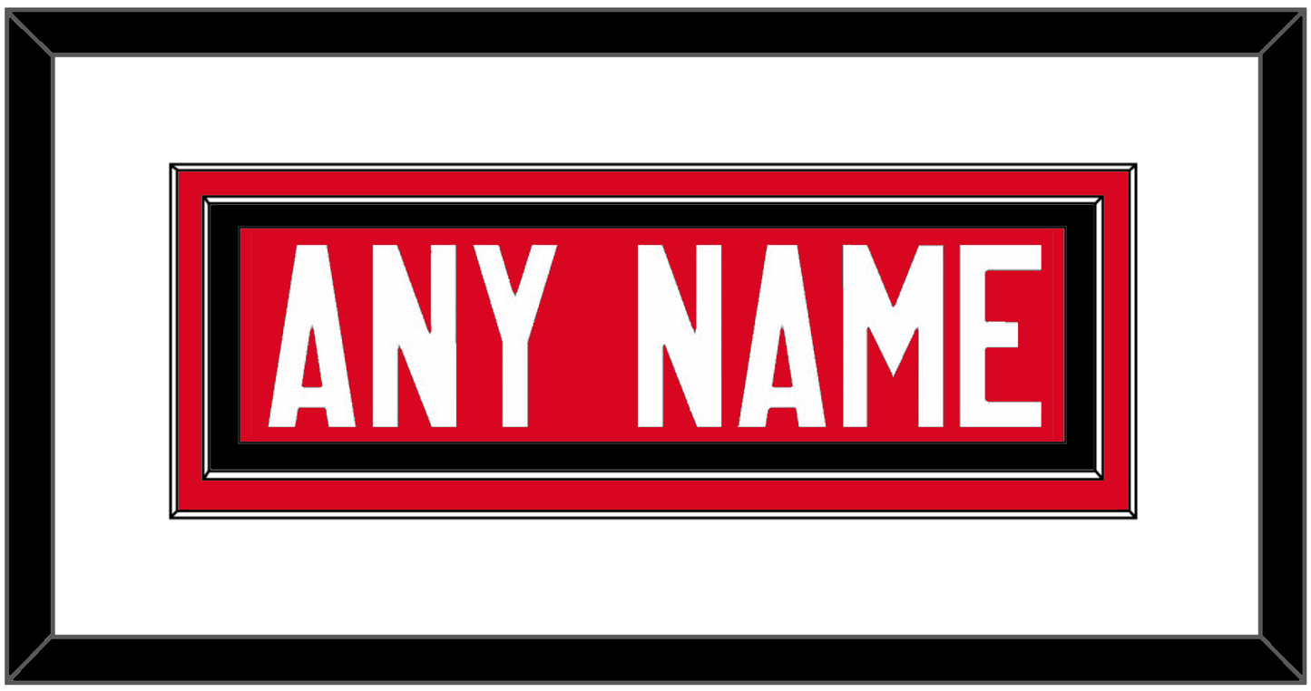 Canada Men’s Hockey Nameplate - 2014 Olympics Road Red - Signature Tier 1