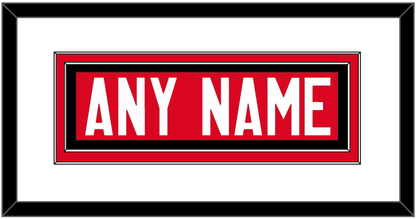 Canada Men’s Hockey Nameplate - 2014 Olympics Road Red - Signature Tier 1
