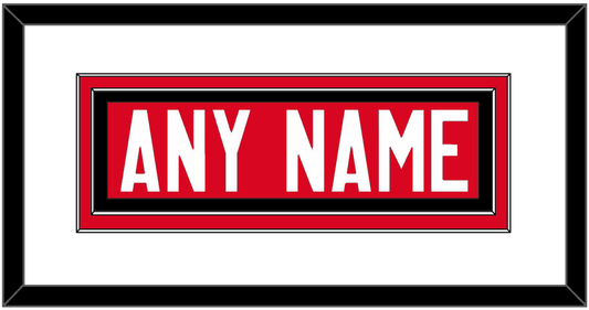 Canada Men’s Hockey Nameplate - 2014 Olympics Road Red - Signature Tier 1