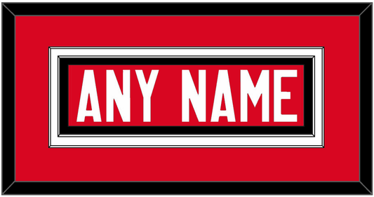 Canada Men’s Hockey Nameplate - 2014 Olympics Road Red - Signature Tier 2