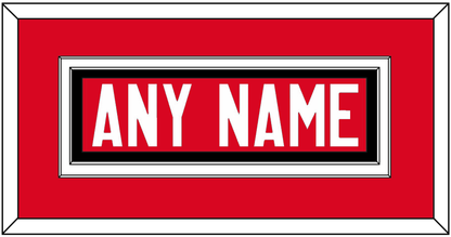 Canada Men’s Hockey Nameplate - 2014 Olympics Road Red - Signature Tier 2