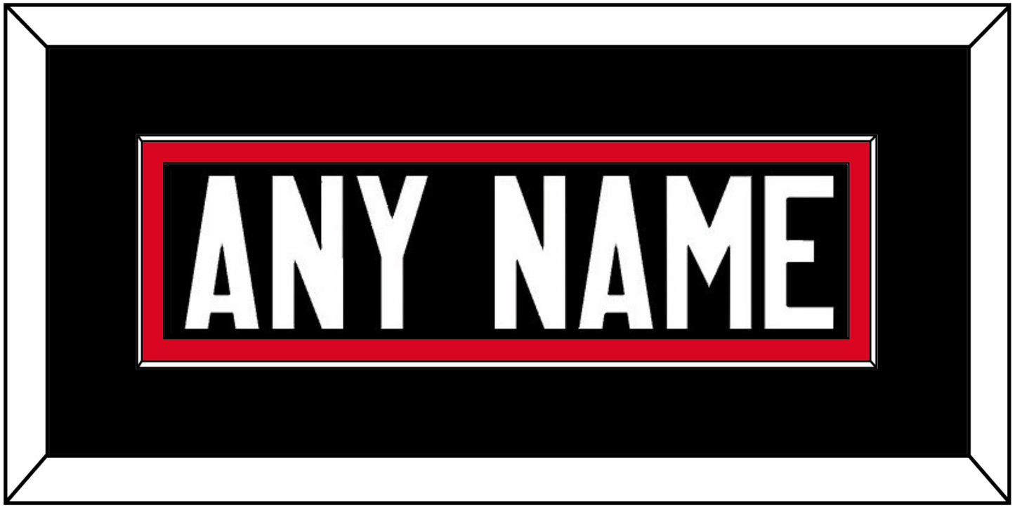 Canada Men’s Hockey Nameplate - 2014 Olympics Alternate Black - Essential Tier 2