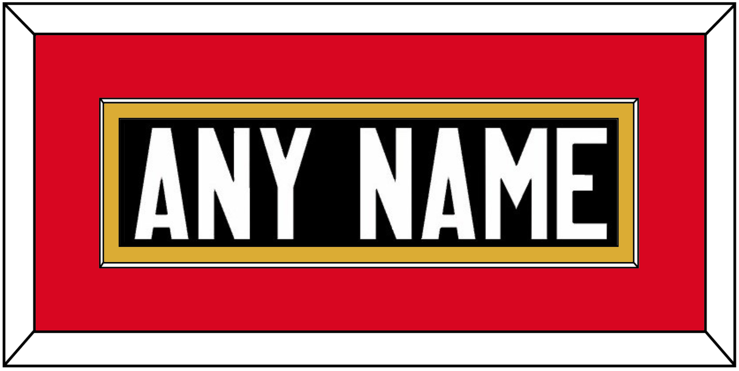 Canada Men’s Hockey Nameplate - 2014 Olympics Alternate Black - Essential Tier 3