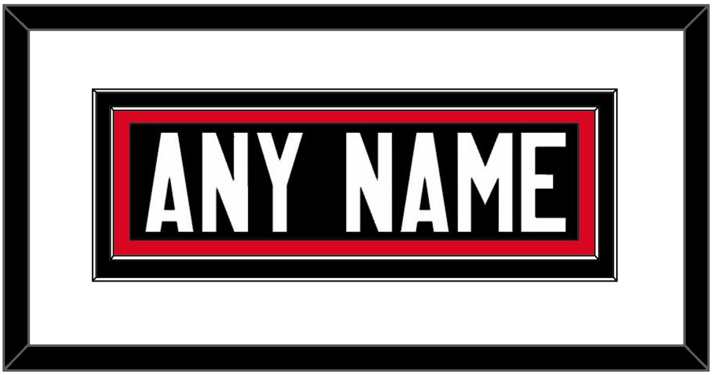 Canada Men’s Hockey Nameplate - 2014 Olympics Alternate Black - Signature Tier 1