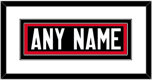 Canada Men’s Hockey Nameplate - 2014 Olympics Alternate Black - Signature Tier 1