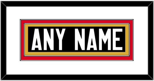 Canada Men’s Hockey Nameplate - 2014 Olympics Alternate Black - Signature Tier 2