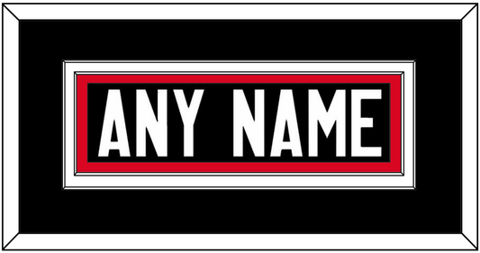 Canada Men’s Hockey Nameplate - 2014 Olympics Alternate Black - Signature Tier 3