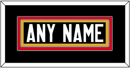 Canada Men’s Hockey Nameplate - 2014 Olympics Alternate Black - Signature Tier 4