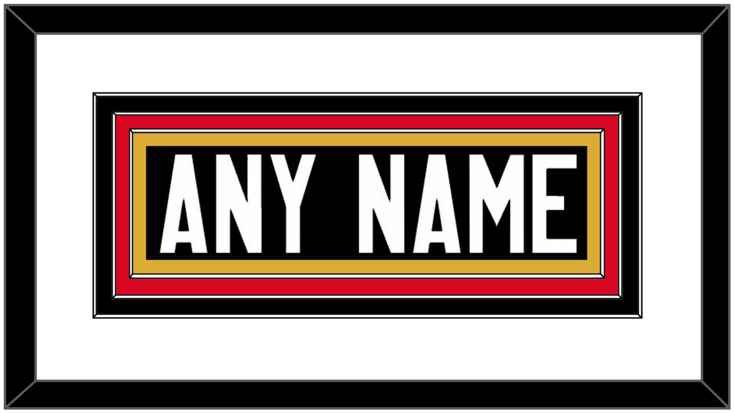 Canada Men’s Hockey Nameplate - 2014 Olympics Alternate Black - Premier Tier 1
