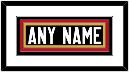 Canada Men’s Hockey Nameplate - 2014 Olympics Alternate Black - Premier Tier 1
