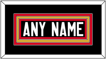 Canada Men’s Hockey Nameplate - 2014 Olympics Alternate Black - Premier Tier 2